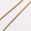 Christian Dior Necklace metal Gold Tone Auth BA11478-12