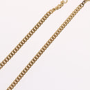 Christian Dior Necklace metal Gold Tone Auth BA11478-14