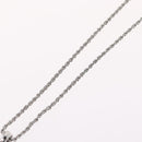 Christian Dior Necklace metal Silver Auth BA11479-11