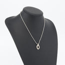 Christian Dior Necklace metal Silver Auth BA11479-17