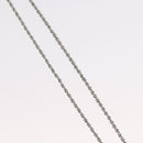 Christian Dior Necklace metal Silver Auth BA11479-5