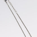 Christian Dior Necklace metal Silver Auth BA11479-7