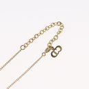 Christian Dior Ketting metaal Goudkleurig Auth BA11480-16