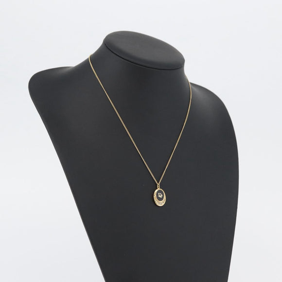 Christian Dior Ketting metaal Goudkleurig Auth BA11480