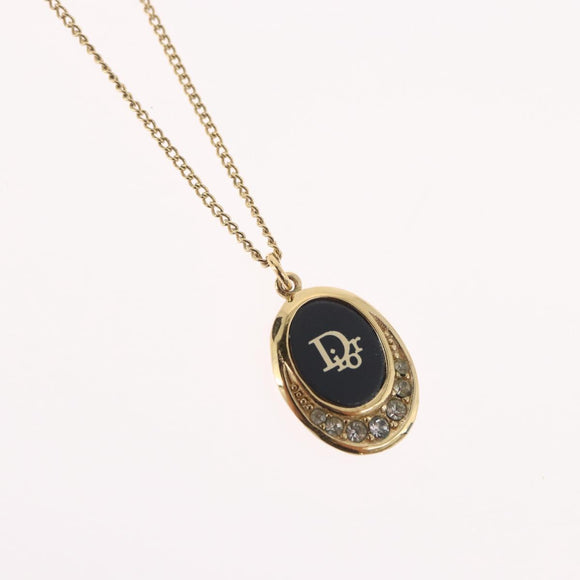 Christian Dior Ketting metaal Goudkleurig Auth BA11480