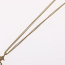 Christian Dior Necklace metal Gold Tone Auth BA11481-12