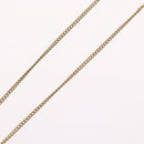 Christian Dior Necklace metal Gold Tone Auth BA11481-15