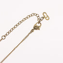 Christian Dior Necklace metal Gold Tone Auth BA11481-17