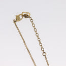 Christian Dior Necklace metal Gold Tone Auth BA11481-9