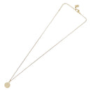 Christian Dior Necklace metal Gold Tone Auth BA11482-10