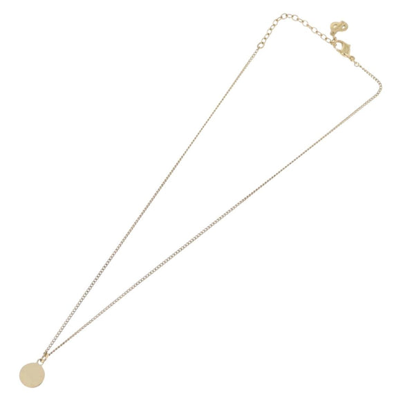 Christian Dior Necklace metal Gold Tone Auth BA11482