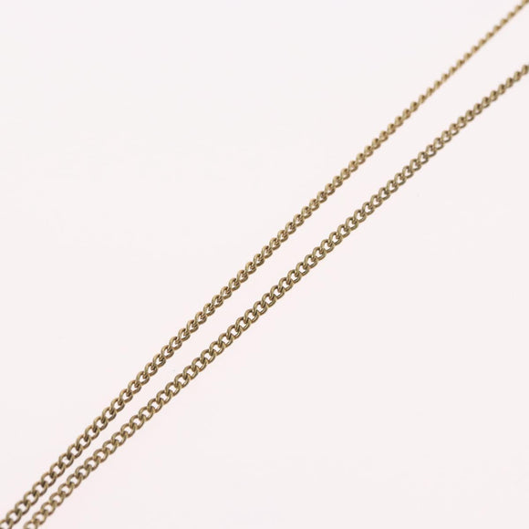 Christian Dior Necklace metal Gold Tone Auth BA11482