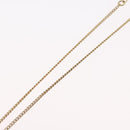 Christian Dior Necklace metal Gold Tone Auth BA11482-14