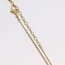 Christian Dior Necklace metal Gold Tone Auth BA11482-8