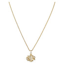 Christian Dior Ketting metaal Goudkleurig Auth BA11483-1