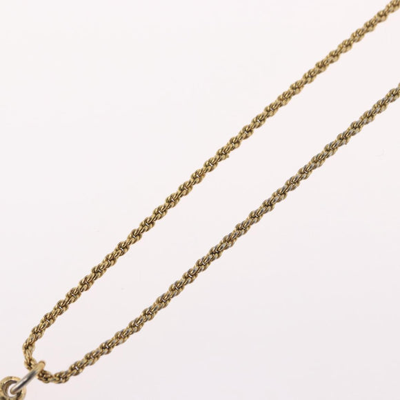 Christian Dior Ketting metaal Goudkleurig Auth BA11483