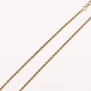 Christian Dior Ketting metaal Goudkleurig Auth BA11483-14