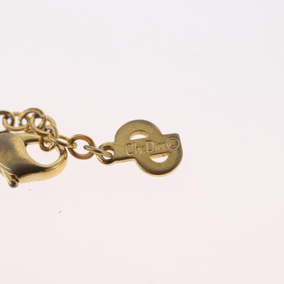 Christian Dior Ketting metaal Goudkleurig Auth BA11483