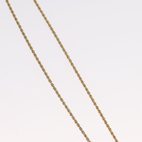 Christian Dior Ketting metaal Goudkleurig Auth BA11483