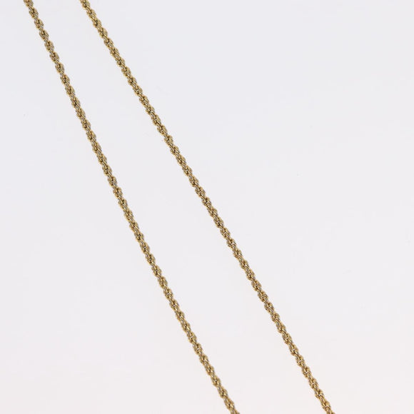 Christian Dior Ketting metaal Goudkleurig Auth BA11483