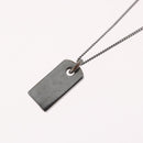 Christian Dior Necklace metal Silver Auth BA11485-11