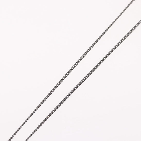 Christian Dior Necklace metal Silver Auth BA11485