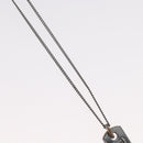 Christian Dior Necklace metal Silver Auth BA11485-4