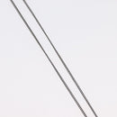 Christian Dior Necklace metal Silver Auth BA11485-5
