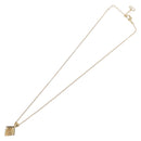 Christian Dior Necklace metal Gold Tone Auth BA11487-10
