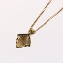 Christian Dior Necklace metal Gold Tone Auth BA11487-11