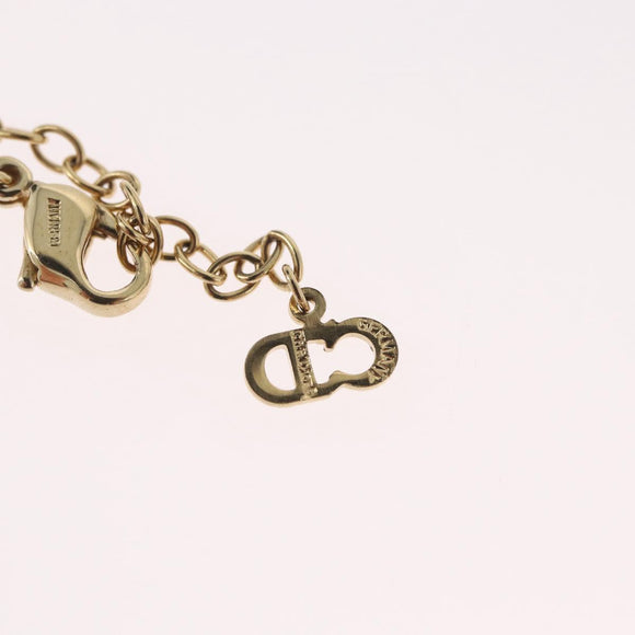 Christian Dior Necklace metal Gold Tone Auth BA11487