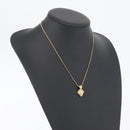 Christian Dior Necklace metal Gold Tone Auth BA11487-18
