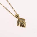 Christian Dior Necklace metal Gold Tone Auth BA11487-3