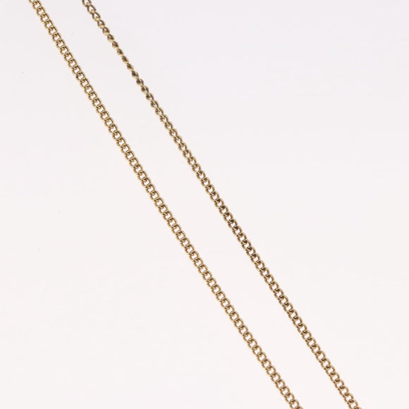 Christian Dior Necklace metal Gold Tone Auth BA11487