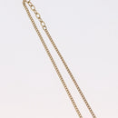 Christian Dior Necklace metal Gold Tone Auth BA11487-7