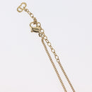 Christian Dior Necklace metal Gold Tone Auth BA11487-8