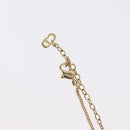 Christian Dior Necklace metal Gold Tone Auth BA11487-9