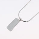 Christian Dior Necklace metal Silver Auth BA11491A-10