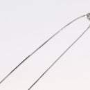 Christian Dior Necklace metal Silver Auth BA11491A-13