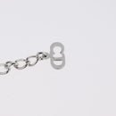 Christian Dior Necklace metal Silver Auth BA11491A-16