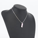 Christian Dior Necklace metal Silver Auth BA11491A-18
