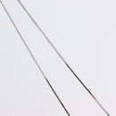 Christian Dior Necklace metal Silver Auth BA11491A-5