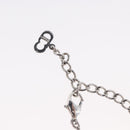 Christian Dior Necklace metal Silver Auth BA11492-10