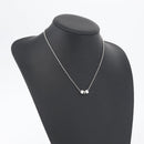 Christian Dior Necklace metal Silver Auth BA11492-20