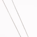 Christian Dior Necklace metal Silver Auth BA11492-6