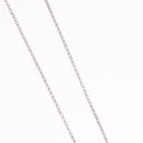 Christian Dior Necklace metal Silver Auth BA11492-7