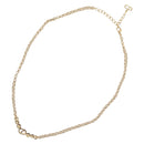 Christian Dior Necklace metal Gold Tone Auth BA11497-10