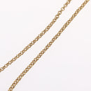 Christian Dior Necklace metal Gold Tone Auth BA11497-13