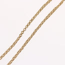 Christian Dior Necklace metal Gold Tone Auth BA11497-14