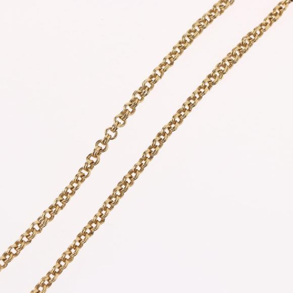 Christian Dior Necklace metal Gold Tone Auth BA11497